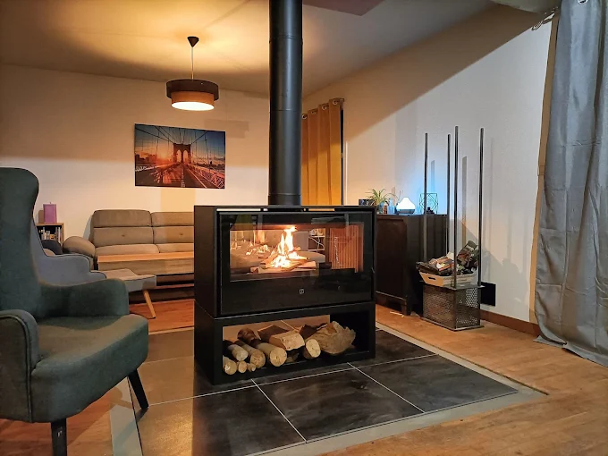Installation d'un poêle à bois par Chaleur & Style à Cherbourg-en-Cotentin